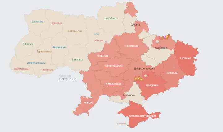 Russians attacked Kryvyi Rih and Kropyvnytskyi; there is one injured person and power outages