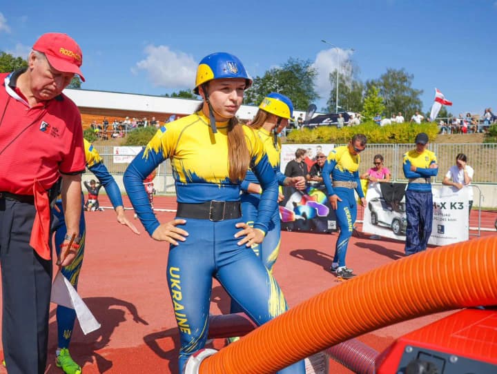 Жіноча збірна України вперше виграла чемпіонат Європи з пожежно-прикладного спорту