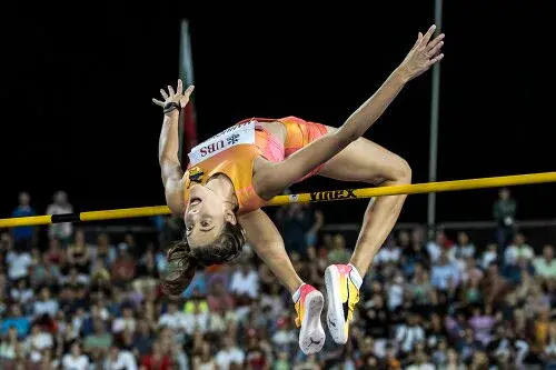 Mahuchikh won, while Herashchenko finished second at the Diamond League event in Silesia