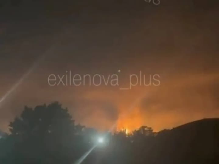 Ukraine's Defense Forces struck the Afipsky Oil Refinery in Russia's Krasnodar Krai - Fire Point