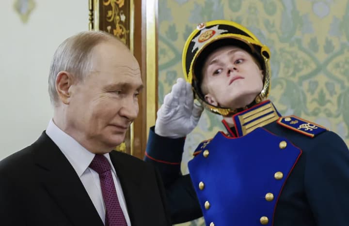 A book about Putin’s rise to power and personal life has received a literary award in France