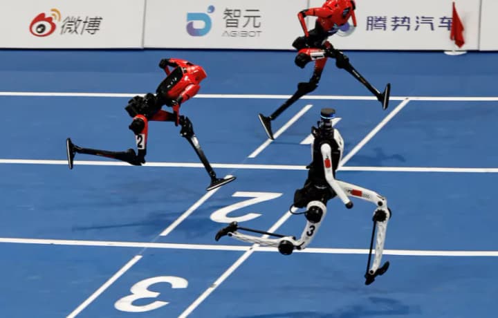 A Chinese robot set a new 100-meter record—faster than Usain Bolt