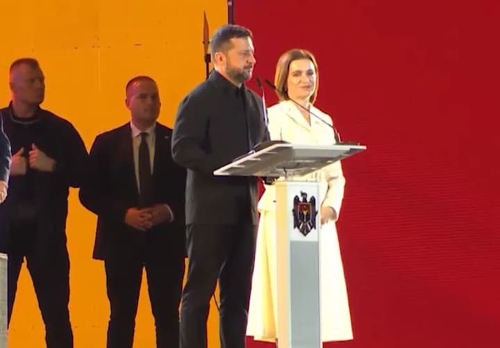 Зеленский в Кишинёве заявил, что Россия проиграет, а Украина и Молдова будут частью Европы