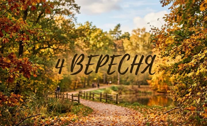 Що святкують 4 вересня в Україні та світі