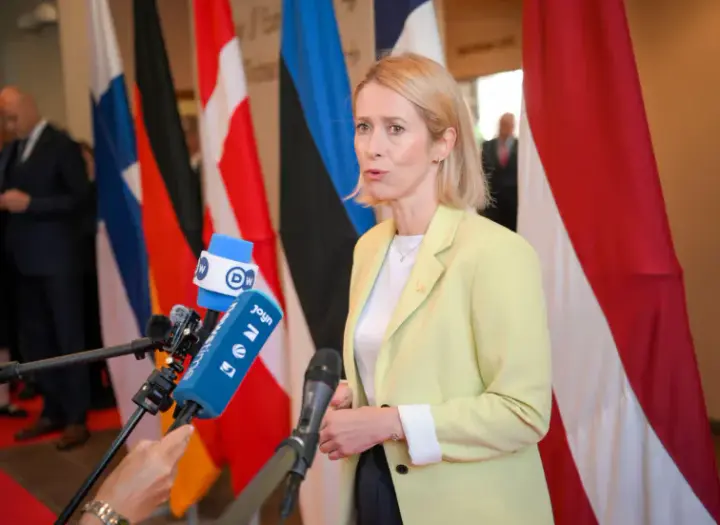 Kallas said she would answer Putin's call, but rejected negotiations on Russia's terms