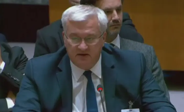 Сибіга в ООН: росія хотіла взяти Київ за 3 дні, а через 4 роки горить москва