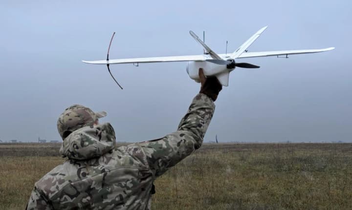 Defense Forces struck a drone depot, a command and observation post, and Russian logistics facilities