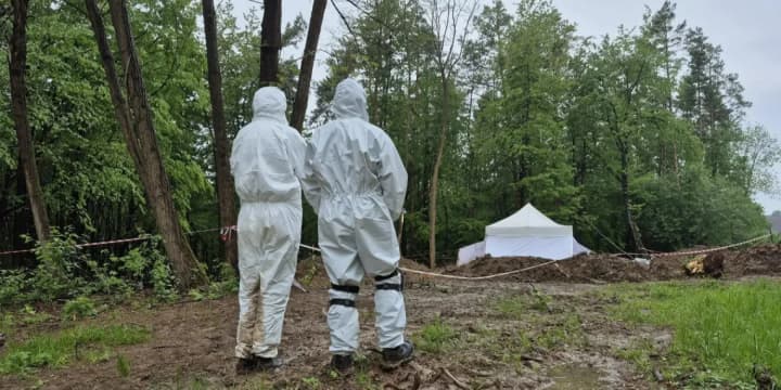 In Poland, a search has begun for burial sites of Ukrainians killed in Lasków