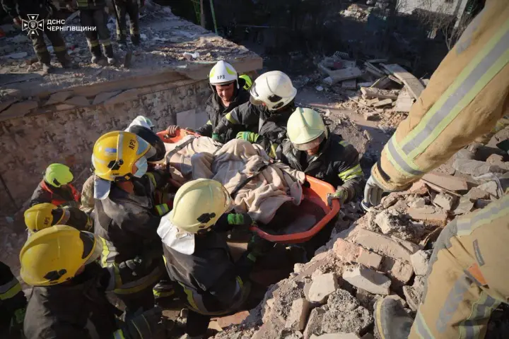 In Pryluky, rescuers recovered the body of another child from the rubble, bringing the death toll to 19.