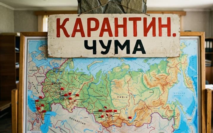 У росії вже нібито подолали чуму та скасували карантин, хоча ВООЗ досі не знає, що сталося
