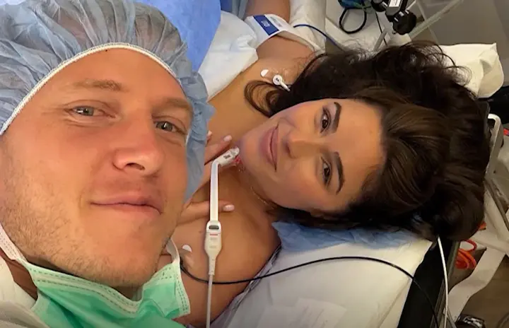 Former Miss Universe Olivia Culpo became a mother for the second time and shared a photo from the maternity hospital