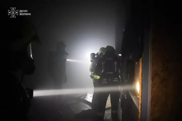In Lutsk, Russian jet-powered "Shahed" struck a wholesale store: there are casualties, and people may have been inside