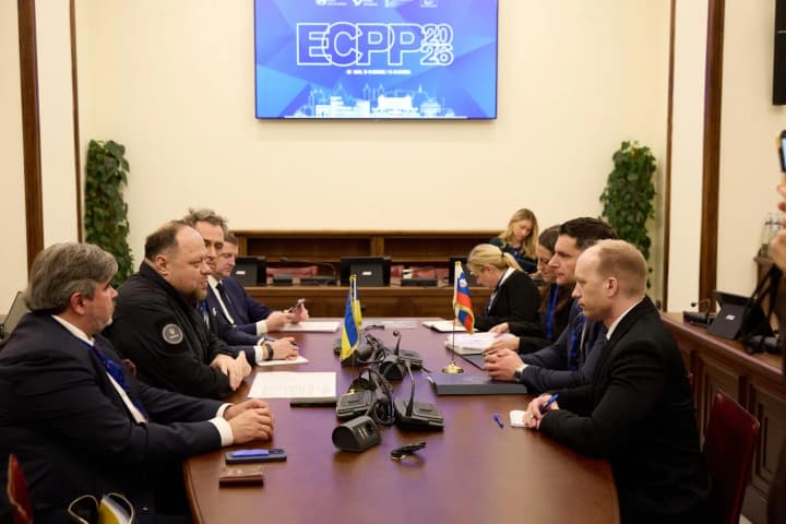 Slovenia reaffirmed its continued support for Ukraine and its accession to the EU – Stefanchuk