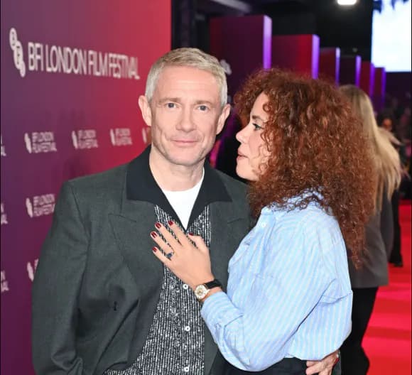 “Sherlock” and “The Hobbit” star Martin Freeman secretly married an actress 21 years his junior