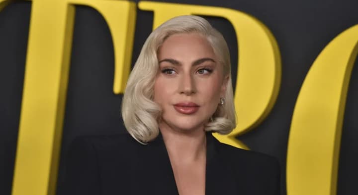 Lady Gaga hinted at a return with new music after the birth of her first child