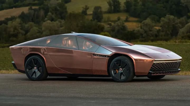 В Италии представили уникальную Maserati GranTurismo с медным кузовом и необычными дверями