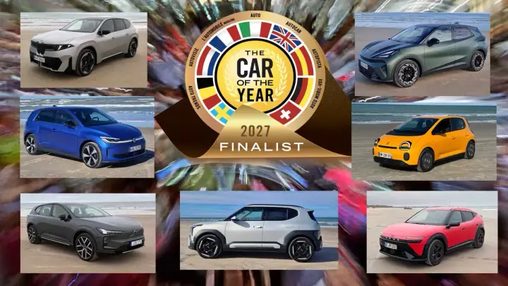 Усі сім фіналістів «Автомобіля року 2027» виявилися електрокарами
