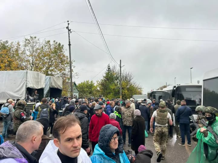 Літаки з евакуйованими з Олешок прибули до білорусі - Арахамія