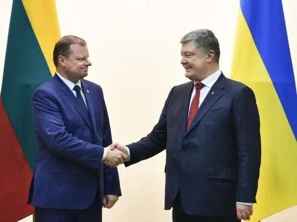 poroshenko-obgovoriv-iz-premyerom-litvi-vzayemodiyu-u-sferi-energobezpeki