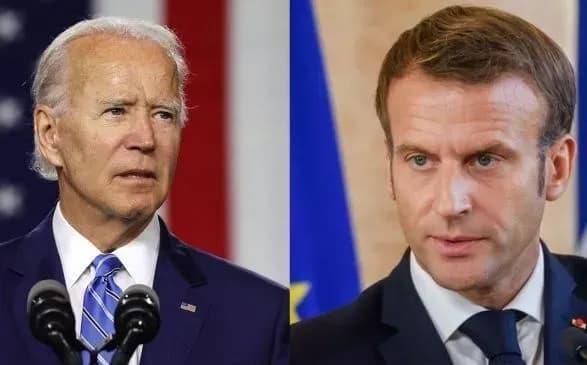 makron-i-bayden-obgovorili-situatsiyu-navkolo-ukrayini