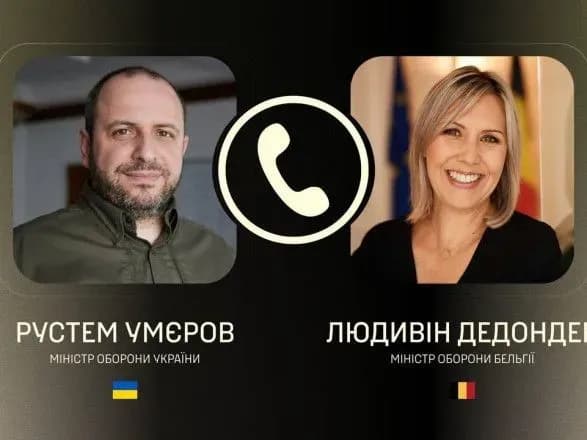 umyerov-obgovoriv-nadannya-ukrayini-vinischuvachiv-f16-z-ministerkoyu-oboroni-belgiyi