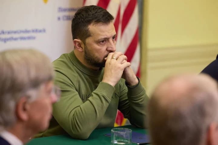 zelenskyi-u-ssha-obhovoryv-z-predstavnykamy-analitychnykh-tsentriv-zberezhennia-amerykanskoi-pidtrymky