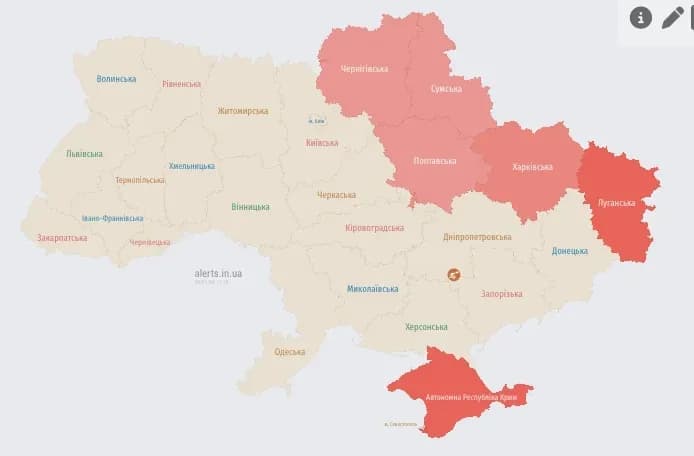 v-vozdushnikh-silakh-soobshchayut-o-rakete-v-napravlenii-poltavshchini
