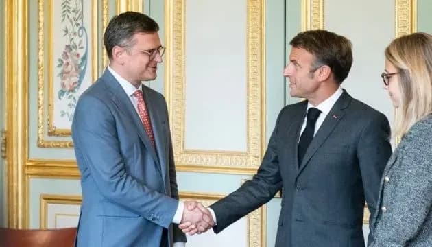 macron-by-sending-troops-to-ukraine-meant-a-training-opportunity-kuleba