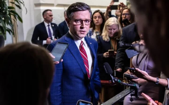 mike-johnson-vows-to-remain-speaker-of-the-house-despite-pressure-to-resign