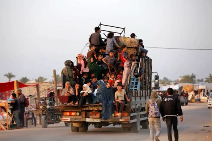 israel-has-called-for-a-new-evacuation-in-rafah-in-southern-gaza-amid-preparations-for-expanded-operations