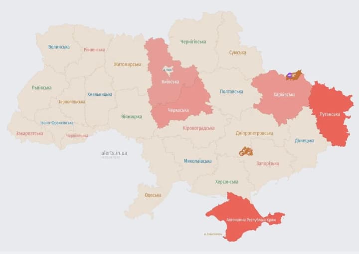 vrazheskii-bespilotnik-napravlyaetsya-na-sever-ot-kirovograda-do-kievskoi-oblasti