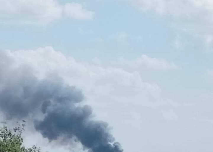 in-the-belgorod-region-of-the-russian-federation-cotton-there-is-a-hit-in-an-ammunition-depot-rossmi