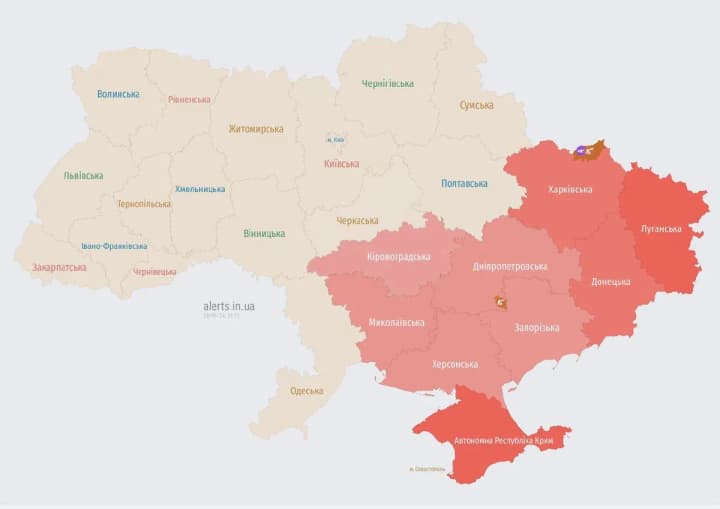 the-air-force-warned-of-missiles-fired-toward-dnipro