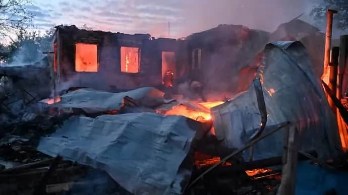 the-occupiers-attacked-the-central-part-of-chuhuiv