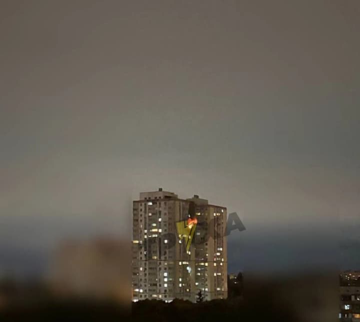 residents-of-high-rise-building-evacuated-after-drone-strike-in-kyiv