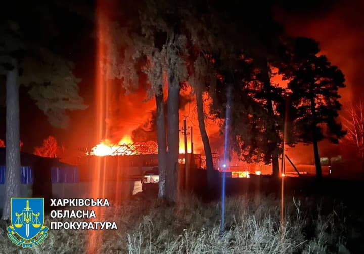 russian-airstrikes-in-kharkiv-and-dergachi-five-people-injured-in-the-evening-a-company-damaged