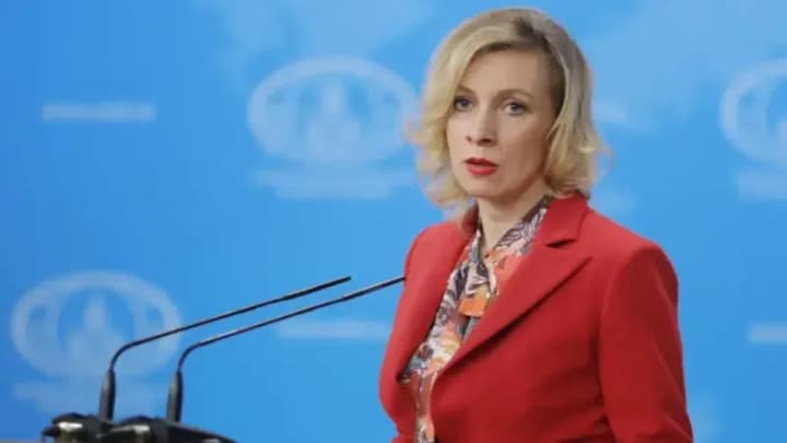 an-intercontinental-missile-strike-zakharova-received-a-call-during-a-briefing-and-was-ordered-to-keep-silent