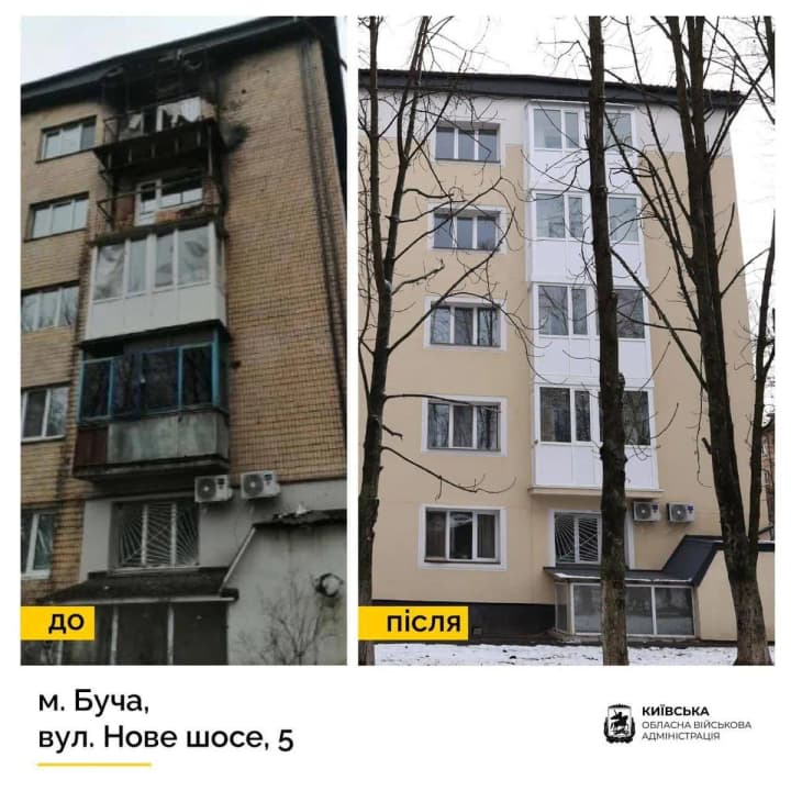 five-story-building-damaged-by-russian-aggression-restored-in-bucha-kravchenko