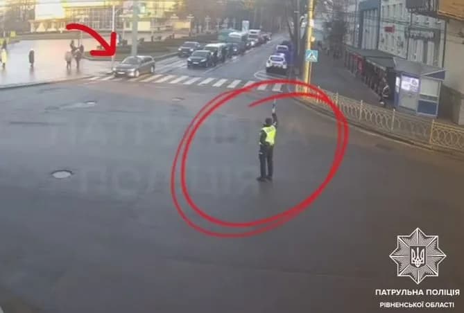 driver-ignored-a-request-to-stop-traffic-during-a-minute-of-silence-a-driver-was-fined-in-rivne