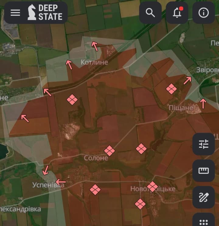 sili-oboroni-vosstanovili-pozitsii-vozle-udachnogo-vrag-okkupiroval-novoandreevku-v-donetskoi-oblasti-deepstate