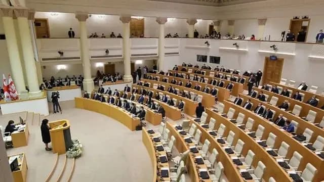 parlament-gruzii-prekratil-polnomochiya-deputatov-trekh-oppozitsionnikh-koalitsii