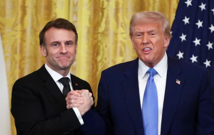 makron-zustrivsia-z-trampom-shcho-prykhovuie-tsei-dialoh-na-tli-kryzy-vidnosyn-ssha-ta-yevropy-bbc