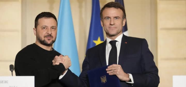 zelensky-and-macron-discussed-the-preparation-for-a-meeting-of-military-representatives-of-the-countries