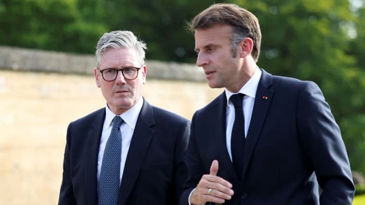 british-prime-minister-and-french-president-discussed-support-for-ukraine