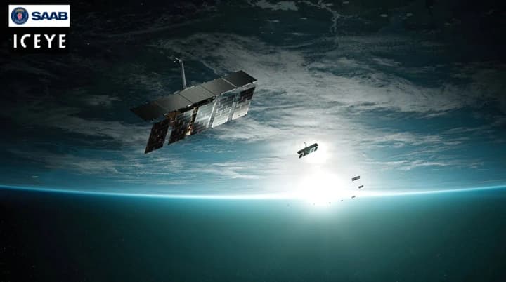 saab-i-iceye-obedinyayutsya-dlya-integratsii-kosmicheskikh-radiolokatsionnikh-dannikh-v-voennie-sistemi-upravleniya