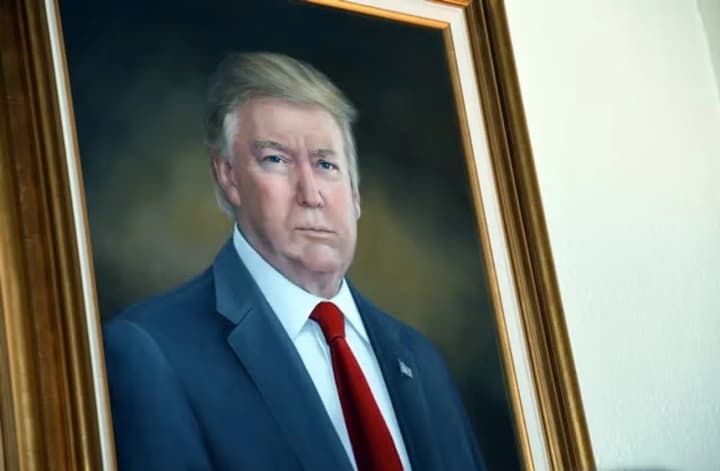 in-the-colorado-state-capitol-they-agreed-to-remove-trumps-portrait-after-criticism-of-the-us-president