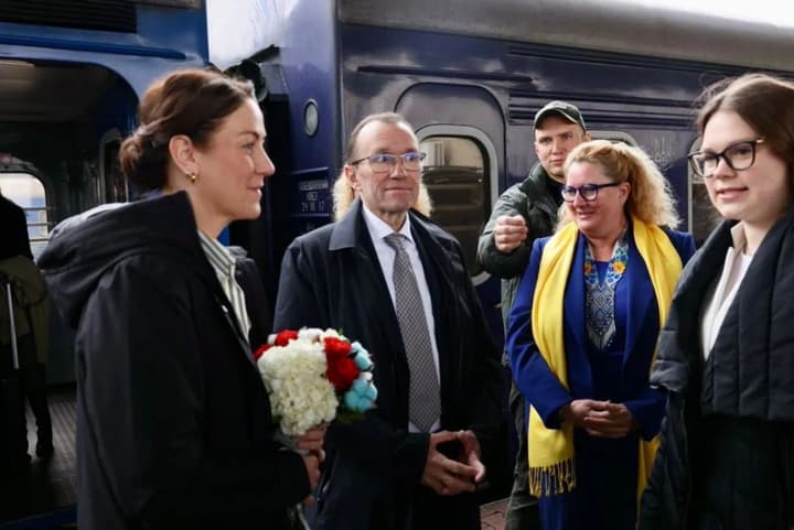 the-minister-of-foreign-affairs-of-norway-and-his-colleague-arrived-in-ukraine