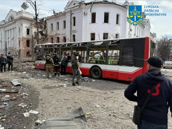 in-sumy-a-russian-missile-strike-has-already-claimed-35-lives-including-two-children-prosecutors-office