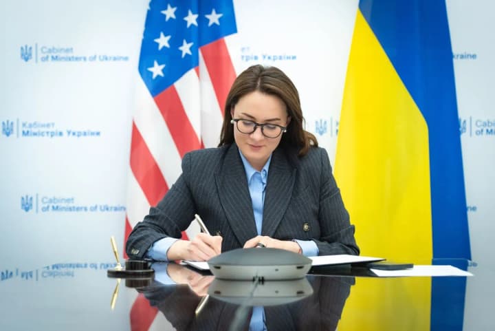 ukraina-ta-ssha-pidpysaly-memorandum-shchodo-uhody-pro-mineraly-svyrydenko