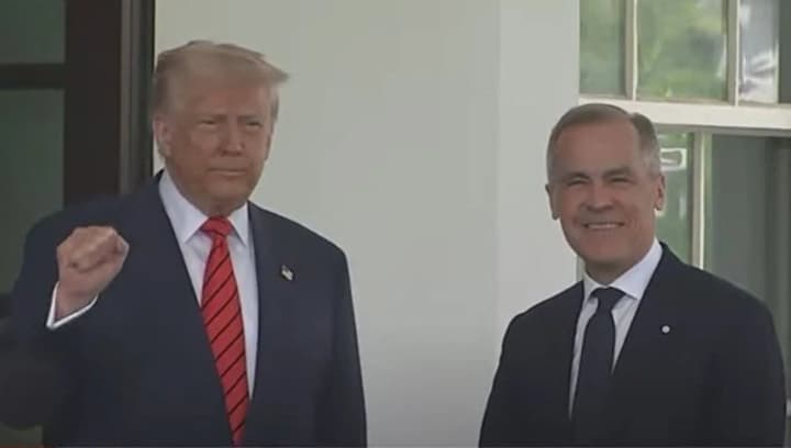 canadian-prime-minister-carney-arrived-at-the-white-house-he-was-met-by-trump